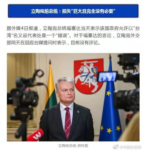 立陶宛总统认错