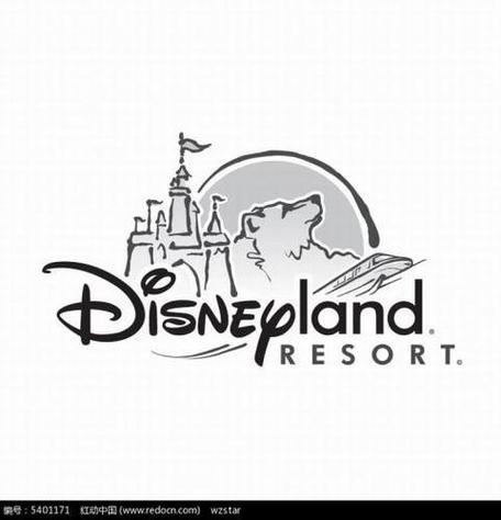 迪士尼标志logo简笔画